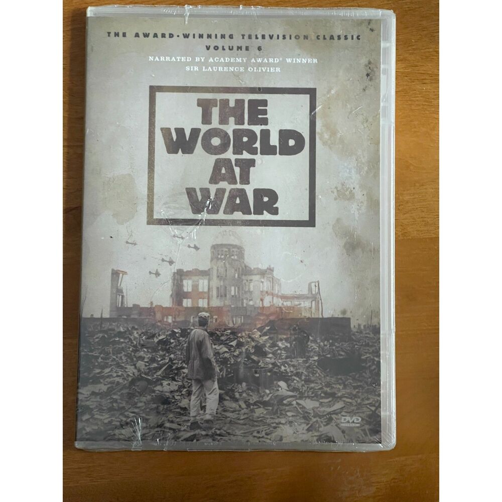 The World at War Volume 6 [DVD 2004] narrated by Sir Laurence Olivier New Sealed